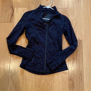 lululemon animal print define jacket